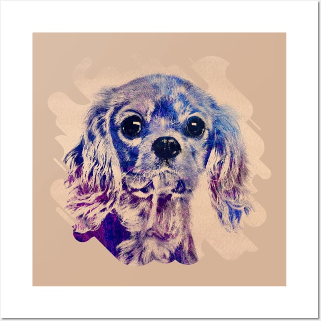 Cavalier King Charles Spaniel Wall Art by Nartissima